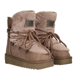 PACK NORDIC TRK FUR Polacchini Donna Taupe