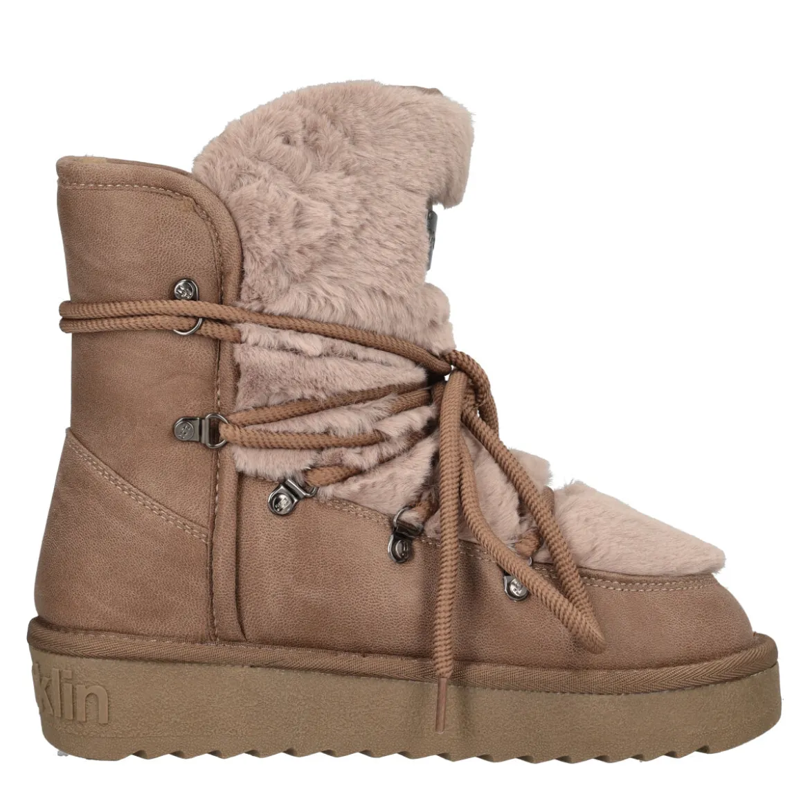 PACK NORDIC TRK FUR Polacchini Donna Taupe