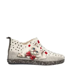 Pantofola a stivaletto Donna