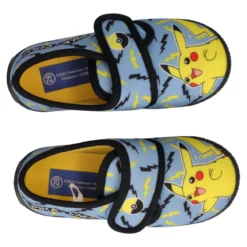 Pantofole Bambini Azzurre Pokémon con Luci