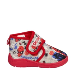 Pantofole Bambino Grigie e Rosse - Spider Man