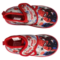 Pantofole Bambino Grigie e Rosse - Spider Man