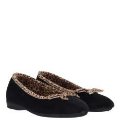 Pantofole Casa Donna Nere e Animalier