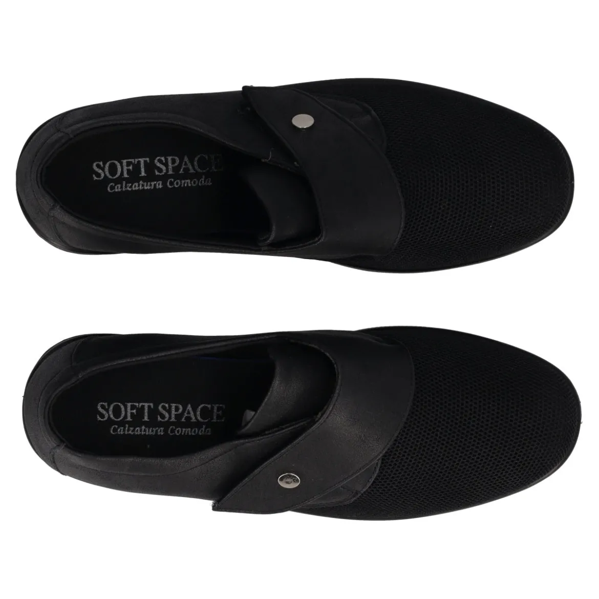 Pantofole Comfort Donna Nere