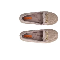 Pantofole Donna Taupe