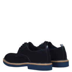 PARK Stringate Uomo Blu in Pelle