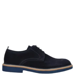 PARK Stringate Uomo Blu in Pelle