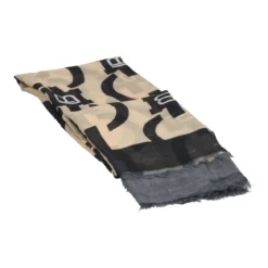 Pashmina Donna Nera e Beige