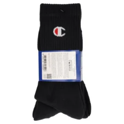 3PK CREW SOCKS UNISEX