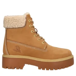 Polacchi Donna Beige in pelle