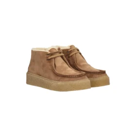 Polacchi Donna Beige in pelle