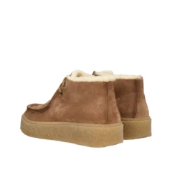 Polacchi Donna Beige in pelle