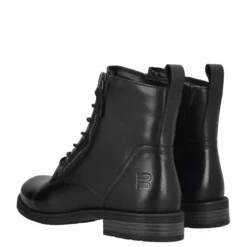 Polacchi Donna Neri in Pelle