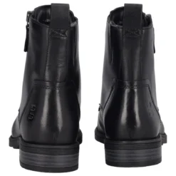 Polacchi Donna Neri in Pelle