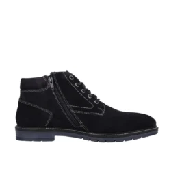 Polacchi Uomo Blu in Pelle