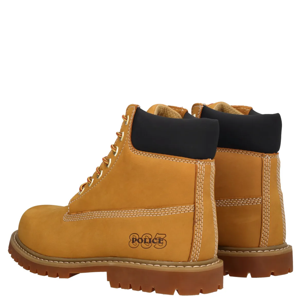 Polacco Uomo Giallo in Pelle