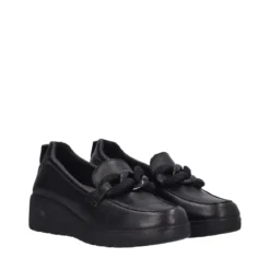 POPPY Mocassini Donna Nere Comfort