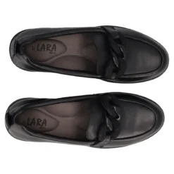 POPPY Mocassini Donna Nere Comfort