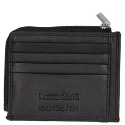 Porta carte Uomo Nero in Pelle