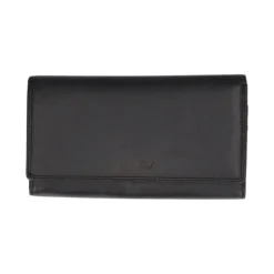 Portafogli Donna Nero in Pelle
