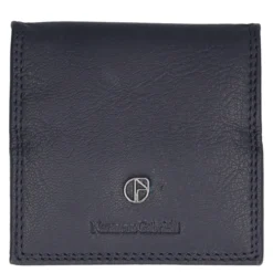Portamonete Uomo Blu in Pelle