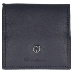 Portamonete Uomo Blu in Pelle