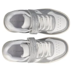 RD18 BUBBLE G PS Sneakers Junior Bianche e Argento