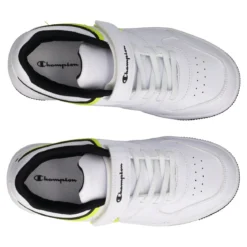 RD18 LOW B PS Sneakers Bambino Bianche e Giallo Fluo
