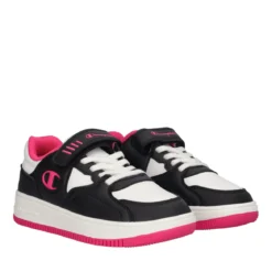 RD25 LOW G PS Sneakers Bassa Bambina Nere, Bianche e Fuxia