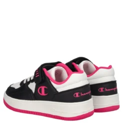RD25 LOW G PS Sneakers Bassa Bambina Nere, Bianche e Fuxia