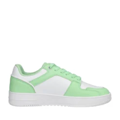 RD18 2.0 LOW Sneakers Donna Bianche e Verde Menta