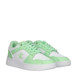 RD18 2.0 LOW Sneakers Donna Bianche e Verde Menta
