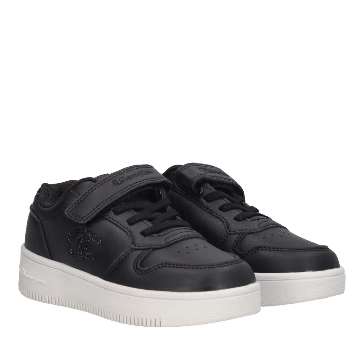 RD18 PLATFORM GLITTER G PS Sneakers Bambina Nere