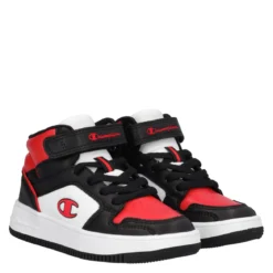 REBOUND 2.0 MID B PS Sneakers Bambino Nere, Bianche e Rosse