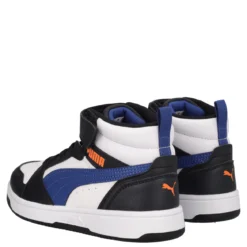 REBOUND V6 MID AC PS Sneakers Junior Blu, Nere e Bianche