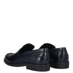 Rian Mocassini Uomo Blu Bristol in Pelle