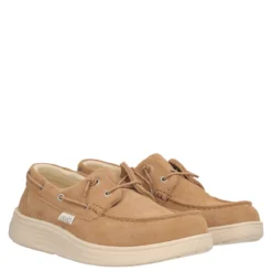 RIVA Mocassini Uomo Beige