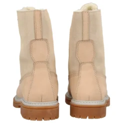RIVER 2 Polacchi Donna Crema In Pelle