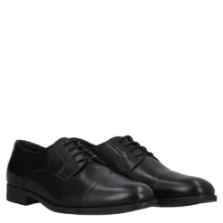 ROLLER Scarpe Eleganti Uomo Nere in Pelle