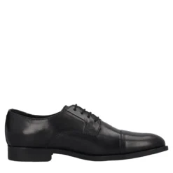 ROLLER Scarpe Eleganti Uomo Nere in Pelle