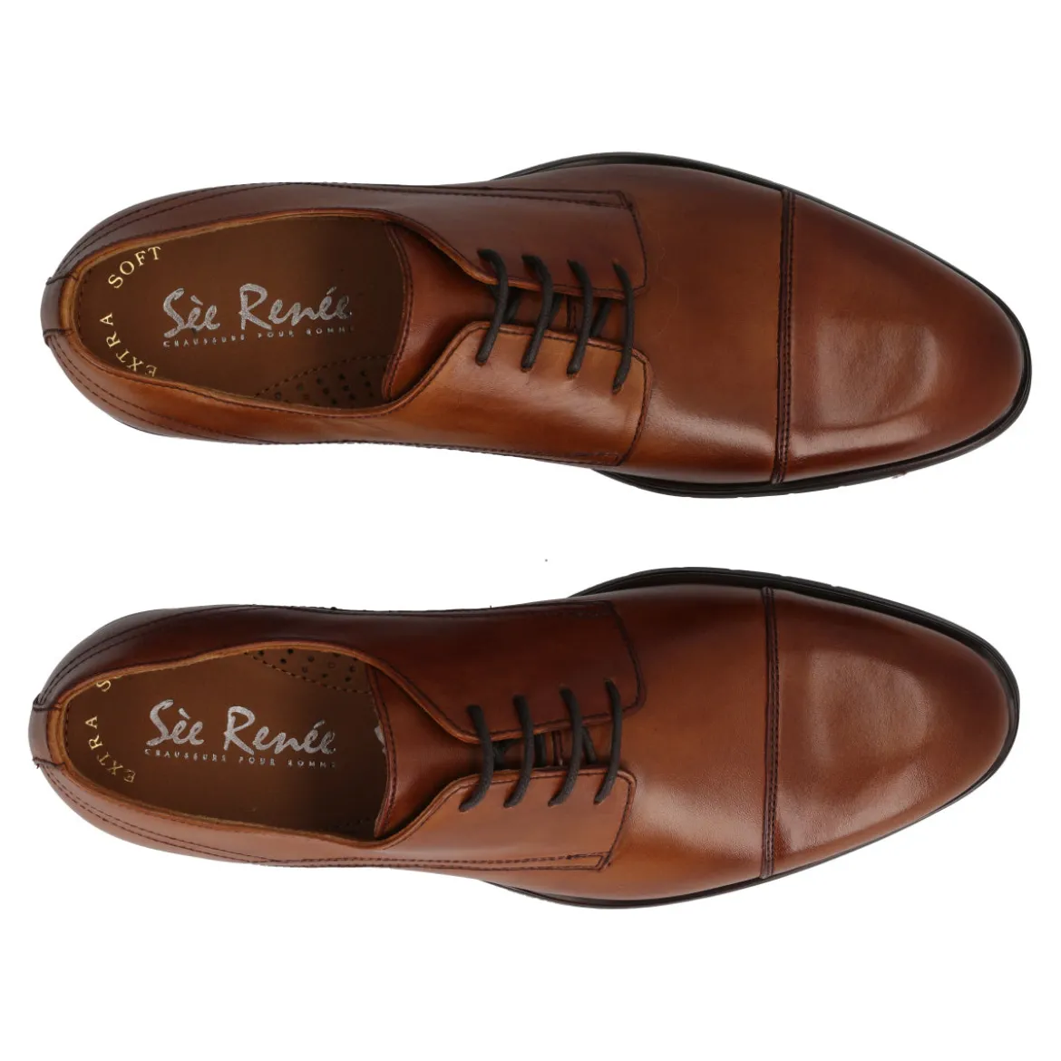RUSTY Stringate Uomo Marroni