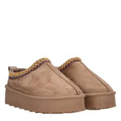 Sabot con platform Donna khaki