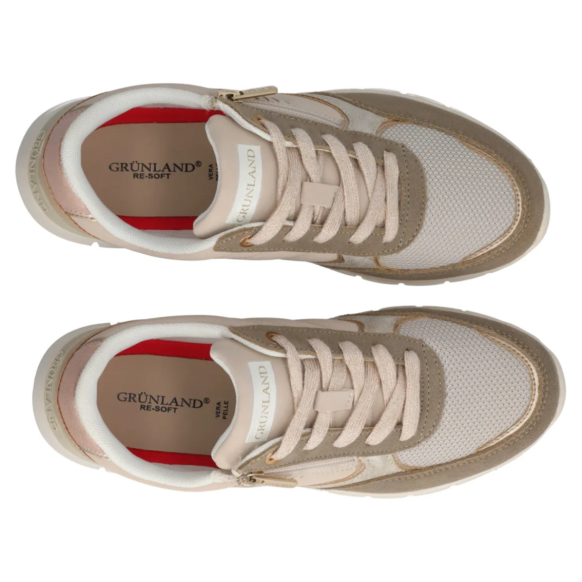 SACE Sneakers Comfort Donna Taupe e Beige