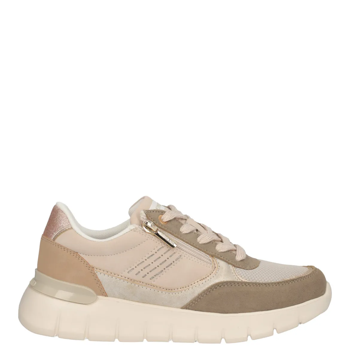 SACE Sneakers Comfort Donna Taupe e Beige