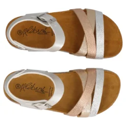 Sandali Bambina Color Metallizzato