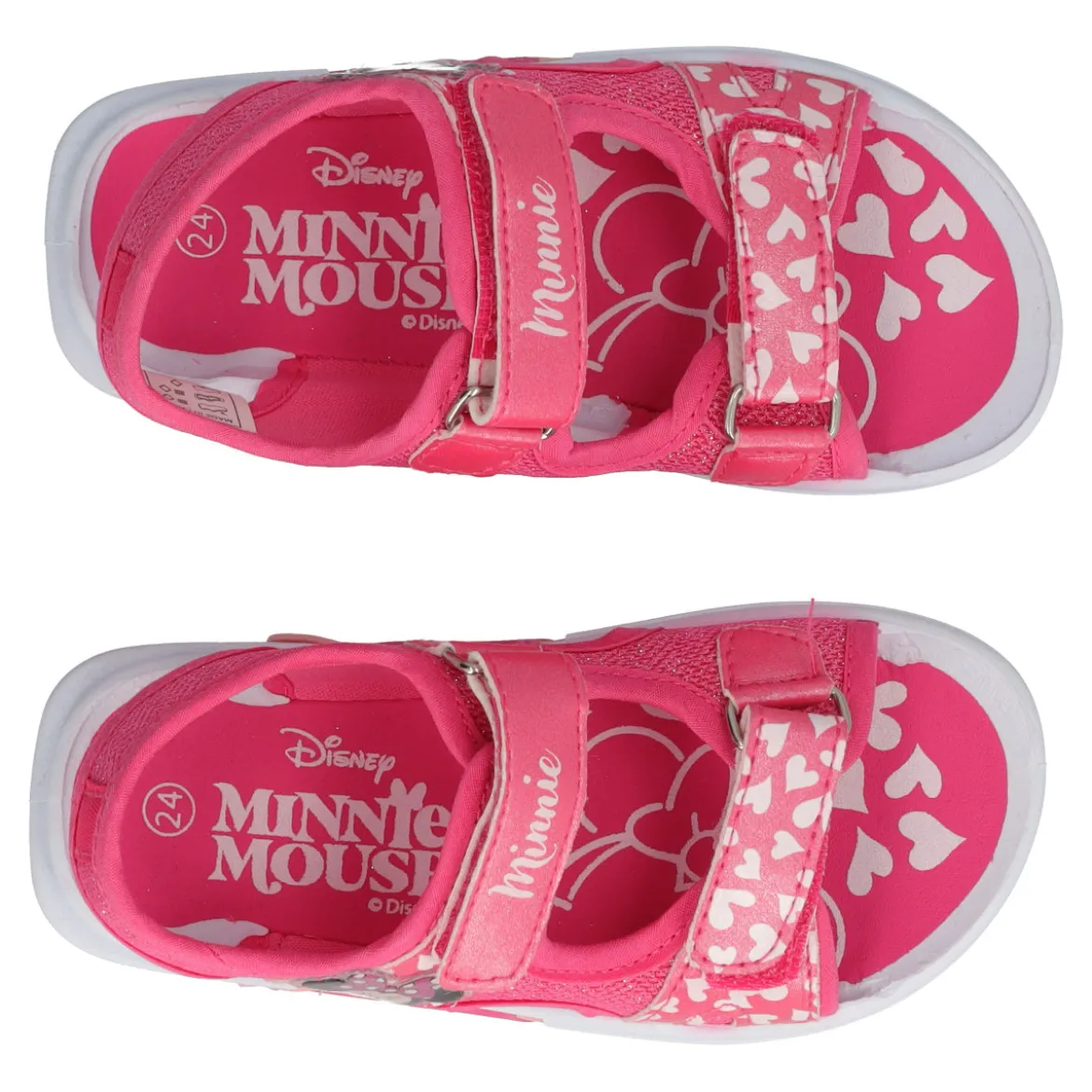 Sandali Bambina Fuxia Minnie Mouse