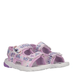 Sandali Bambina Lilla Lilo & Stitch con Luci