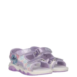 Sandali Bambina Lilla Lilo & Stitch con Luci