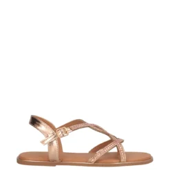 Sandali Bambina Oro Rosa