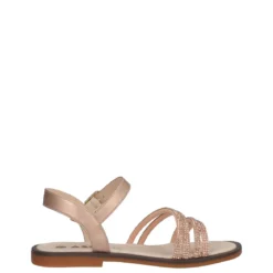 Sandali Bambina Oro Rosa Metallizzato